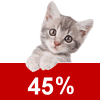 Katzenschutzfaktor 45%