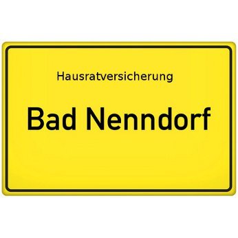 Hausratversicherung Bad Nenndorf