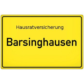 Hausratversicherung Barsinghausen
