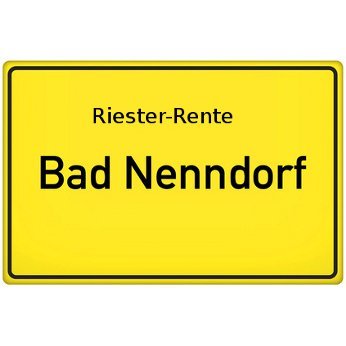 Riester-Rente Bad Nenndorf