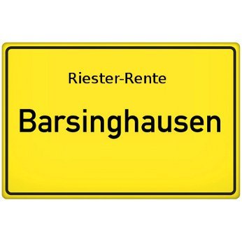 Riester-Rente Barsinghausen
