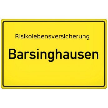 Risikolebensversicherung Barsinghausen