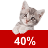 Katzenschutzfaktor 40%