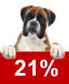 Hundeschutzfaktor 21%