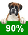 Hundeschutzfaktor 90%