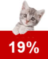 Katzenschutzfaktor 19%
