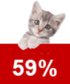 Katzenschutzfaktor 59%