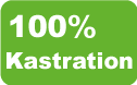 100% Kastration