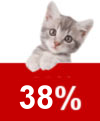 Katzenschutzfaktor 38%